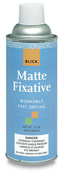 Blick Matte Fixative,12 oz