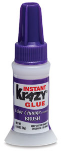 Instant Krazy Glue Color Change