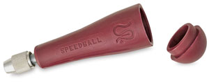 Speedball Linoleum Cutter Handle, Burgundy