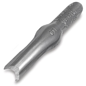 Speedball Linoleum Cutters, No. 5 Large U-Gouge, Pkg of 2