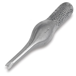 Speedball Linoleum Cutters, No. 1 Liner, Pkg of 2