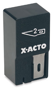 X-Acto #1 Knife, #11 Blade, Stainless Steel Pkg of 15 with Safety Dispenser