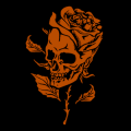 Rose Skull 02