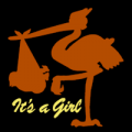 Its a Girl Stork