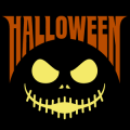 Jack Skellington with Halloween Text 01
