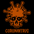 Coronavirus Skull 02