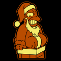 Homer Santa