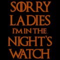 Sorry Ladies Nights Watch