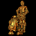 C-3PO and R2D2