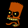 Bart Simpson Skull 02