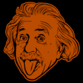 Albert Einstein Tongue 02