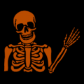 Waving Skeleton