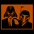 Blues Brothers Darth Vader and Boba Fett