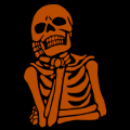 Thinking Skeleton