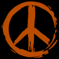 Painted Peace Symbol