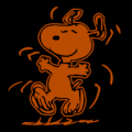 Peanuts Snoopy Dancing