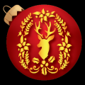 Christmas Deer Wreath