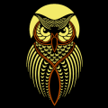 Stylized Owl 04