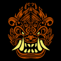 Balinese Barong Mask 02