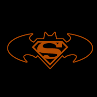 superman batman pumpkin stencil