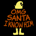 Elf OMG Santa I Know Him Tree 02