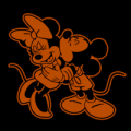 Mickey and Minnie Kiss 02