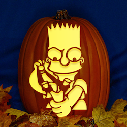 Bart Simpson Sligshot CO - StoneyKins