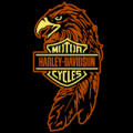 Harley Davidson Eagle Feathers