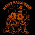 Mickey Minnie Skeletons 01