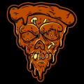 Zombie Pizza Slice