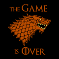 House Stark Sigil Dire Wolf 03