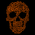 Curve Line Skull