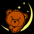 Moon Teddy Bear