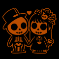 Mr. and Mrs. Cute Skellys