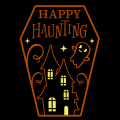 Happy Haunting Coffin 02