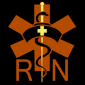 RN Registered Nurse Star of Life 01