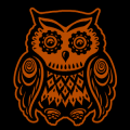 Stylized Owl 06