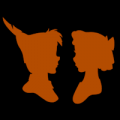 Peter and Wendy Silhouette