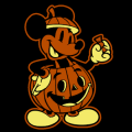 Vintage Mickey in Pumpkin