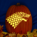 House Stark Sigil Dire Wolf 01 CO