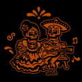 Day of the Dead Couple 01