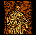 Jesus Carrying a Lost Lamb 02