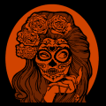 Sugar Skull Woman 4C