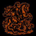 Knight Defeating Dragon
