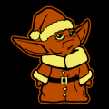 Baby Yoda Santa 01