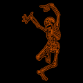 Dancing Skeleton 03