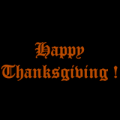 Happy Thanksgiving Text 05