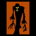 Zombie Silhouette 04