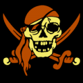 Pirate Skull 04