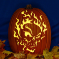 Flaming Skull 02 CO